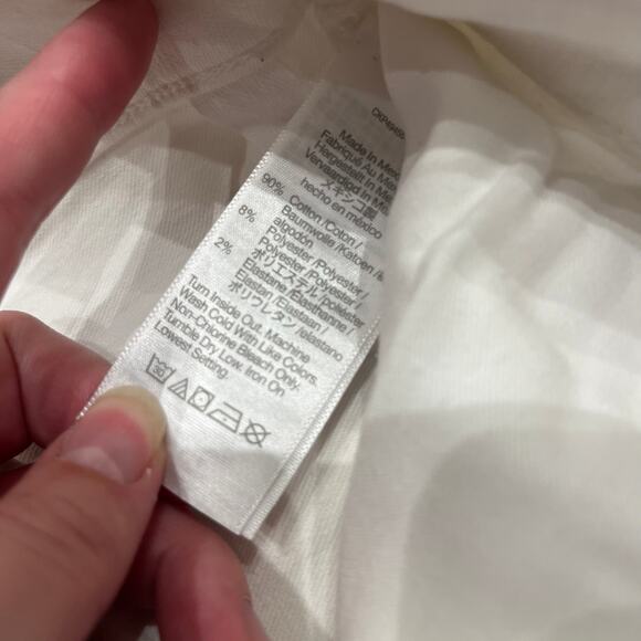 NWT Madewell Flared Wide Leg Jeans Sz 28 Pure White Casual High Waist - Picture 2 of 6